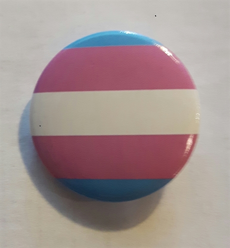 Button 25mm: Transgender Flag