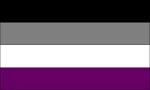 Postkort: Asexual Pride