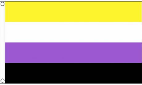 Non-Binary Pride Flag (60 x 90 cm)