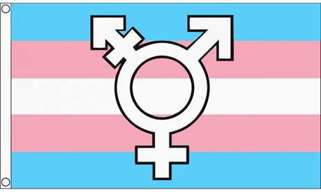 Transgender New Symbol (90 x 150 cm)