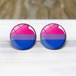 Earrings Bisexual Pride