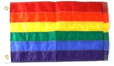 Rainbow Pride Flag (high quality) #1 (33 cm x 49 cm)