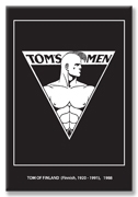 Kjøleskapmagnet: Tom of Finland: TOM’S MEN
