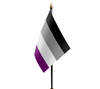 Asexual smal handhold pride flag