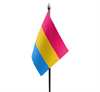 Pansexual Pride smal handhold flag